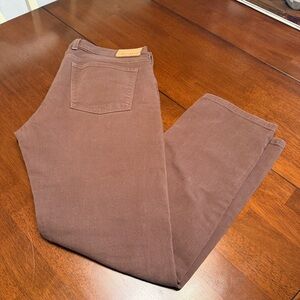 Mott and Bow Slim Mercer Jeans Sz 36x32 (36x31) Clay Stretch Twill Denim Modern